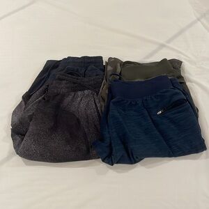 Lululemon 4 pack workout shorts (small)